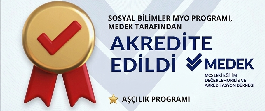 Aşçılık Programımızın MEDEK Akreditasyon Süreci Tamamlandı