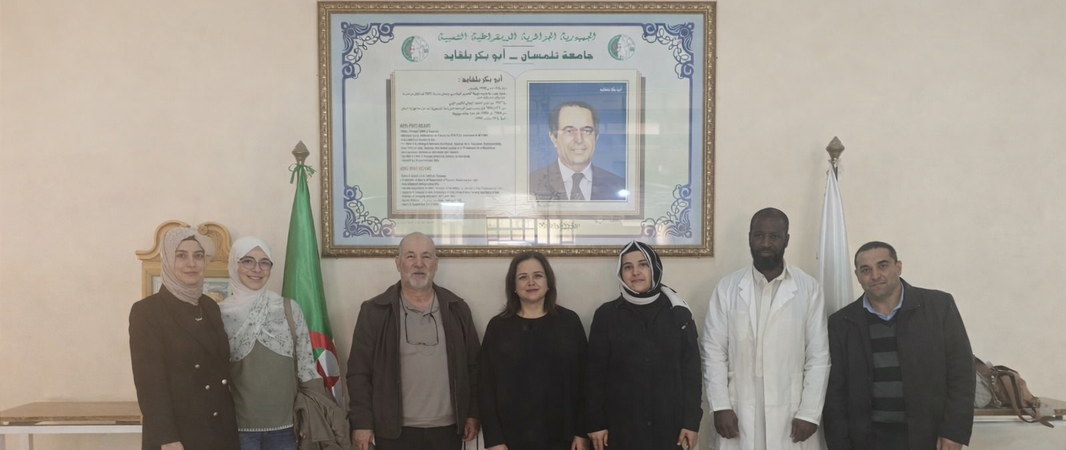 KA171 Personel Eğitim Alma Hareketliliği Kapsamında Tlemcen Üniversitesi’ne Ziyaret